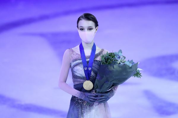 Впервые в истории: российские фигуристки заняли весь пьедестал на чемпионате мира